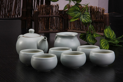 德化陶瓷特惠茶具套裝 簡約亞光釉下的品質(zhì)之選